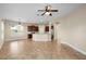 The home's expansive living area features an open floor plan with modern finishes at 203 Montara Dr, Seffner, FL 33584
