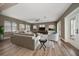 Spacious living room with neutral tones, lots of natural light, and hardwood flooring at 215 18Th Ave, Indian Rocks Beach, FL 33785