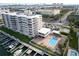 Beautiful waterfront condo with a private pool and marina access; perfect for boaters at 223 Island Way # 7F, Clearwater Beach, FL 33767