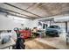 Spacious garage with ample storage space for tools, equipment, and parking for your vehicles at 223 Island Way # 7F, Clearwater Beach, FL 33767