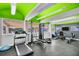 State-of-the-art fitness center equipped with modern cardio and strength training equipment at 223 Island Way # 7F, Clearwater Beach, FL 33767