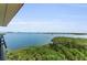 Scenic aerial view of the ocean and coastline at 2700 Bayshore Blvd # 11405, Dunedin, FL 34698