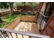 Balcony with a fence and views of the landscaping at 2725 11Th Ct, Palm Harbor, FL 34684