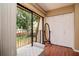 Outdoor balcony with views of the backyard at 2725 11Th Ct, Palm Harbor, FL 34684