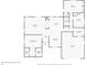 Layout of a 3-bedroom home with a living room, kitchen, dining room, and attached garage at 2911 Pemberton Creek Dr, Seffner, FL 33584