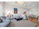 Spacious living room offering water views and an open floor plan at 301 Bayview Ne Dr, St Petersburg, FL 33704
