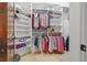 Spacious walk-in closet features custom built-ins, providing ample storage and organization at 301 Bayview Ne Dr, St Petersburg, FL 33704
