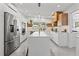 Stylish kitchen featuring a large island, stainless appliances, and ample counter space at 310 55Th S Ave, St Petersburg, FL 33705