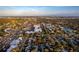 Aerial shot of property location highlighting neighborhood, nearby shopping, and convenient access to amenities at 3485 Floral Dr, Largo, FL 33771