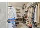 Spacious walk-in closet with custom shelving for ample storage of clothes and accessories at 3505 Tarpon Woods Blvd # P404, Palm Harbor, FL 34685