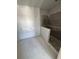 Unfinished bathroom showing construction elements for shower area at 4208 W Carmen St # C, Tampa, FL 33609