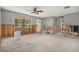 Renovated open floor plan is an opportunity to customize layout at 4221 Burrows Rd, Zephyrhills, FL 33542