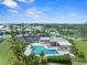 Community pool with ample seating, covered lounge areas, and well-maintained landscaping, perfect for relaxation and recreation at 574 Bimini Bay Blvd, Apollo Beach, FL 33572