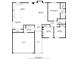Detailed floor plan of the home showcasing the layout of rooms, dimensions, and overall space at 9580 130Th Ave, Largo, FL 33773