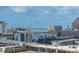 Elevated view of Tampa buildings with a highway at 1120 E Kennedy Blvd # 1512, Tampa, FL 33602