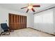 Spacious bedroom with neutral carpet has lots of closet storage and light at 11285 8Th E St, Treasure Island, FL 33706