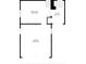 Floor plan featuring a garage, dining area and foyer at 11285 8Th E St, Treasure Island, FL 33706