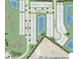 Planned Community Map with various lots, landscaping, and lakes at 13248 Stable Pl, Parrish, FL 34219
