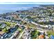 Breathtaking aerial view of a waterfront community with stunning waterways and luxurious homes at 13926 Darlene Ave, Hudson, FL 34667