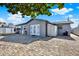 Backyard patio with brick pavers featuring ample area for seating at 13926 Darlene Ave, Hudson, FL 34667