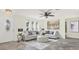 Inviting living room with neutral color scheme, stylish furniture, and ample natural light at 13926 Darlene Ave, Hudson, FL 34667