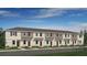 New townhouse complex with multiple units, offering modern living and community appeal at 14036 Textile Run, Parrish, FL 34219