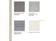 Interior material selections, featuring carpet, tile, cabinets and quartz selections at 14036 Textile Run, Parrish, FL 34219