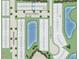Community plot map showing parking and amenities like ponds and green spaces near Textile Street and Forge Avenue at 14036 Textile Run, Parrish, FL 34219