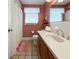 Bathroom with a shower/tub combination, toilet, and vanity with sink at 14321 113Th Ave, Largo, FL 33774