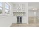 Kitchen featuring built-in wine storage and marble countertops at 2554 Lake Ellen Cir, Tampa, FL 33618