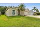 This beautiful single-story home offers a well-kept lawn, elegant landscaping, and a convenient two-car garage at 30918 Burleigh Dr, Wesley Chapel, FL 33543