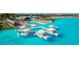 Resort-style pool with lounge chairs, cabanas, and crystal-clear water, perfect for relaxation and entertainment at 30936 Summer Sun Loop, Wesley Chapel, FL 33545