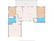 Detailed floor plan showcasing the layout of the home including bedrooms, kitchen, and living room at 3226 Gardenia Dr, Hernando Beach, FL 34607