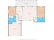 Detailed floor plan showcasing the layout of the home including bedrooms, kitchen, and living room at 3226 Gardenia Dr, Hernando Beach, FL 34607
