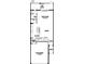 First floor plan featuring a great room, kitchen, dining area, lanai and a two car garage at 3424 Timber Crossing Ave, Brandon, FL 33511