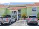 Exterior view of building with stairs, walkway and vehicle parking at 3595 41St S Ln # L, St Petersburg, FL 33711