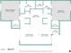 Floor plan displaying the home's layout at 3595 41St S Ln # L, St Petersburg, FL 33711