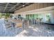 Inviting outdoor patio area with ample seating and covered space for relaxation and socializing at 395 Forest Park Rd, Oldsmar, FL 34677