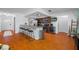 Entertain in style with this kitchen bar and sleek stainless steel appliances at 4220 Woodlark Dr, Tampa, FL 33624