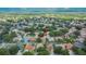 Overview of a suburban neighborhood with mature trees and well-kept lawns at 4418 River Overlook Dr, Valrico, FL 33596