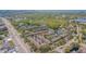 Aerial view of the community, with a pond and easy access to the highway at 6229 Bayside Key Dr, Tampa, FL 33615
