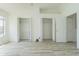 Spacious empty bedroom featuring neutral-painted walls and a huge closet space at 6229 Bayside Key Dr, Tampa, FL 33615
