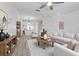 Inviting living room with light wood floors and a comfortable seating area at 6229 Bayside Key Dr, Tampa, FL 33615