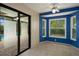 Breakfast nook with sliding glass doors leading to the pool area at 8332 Berkeley Manor Blvd, Spring Hill, FL 34606