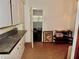 Versatile space with storage cabinets and a granite countertop, ideal for various needs at 10308 Fore Dr, Tampa, FL 33612