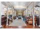 Bright community clubhouse with lots of windows, high ceilings, elegant seating and stylish decor, ideal for socializing at 10641 Cory Lake Dr, Tampa, FL 33647