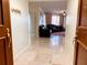 Welcoming foyer with marble floors leading into a spacious living area at 1180 Gulf Blvd # 306, Clearwater, FL 33767