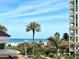 Beautiful beach view from the balcony at 1180 Gulf Blvd # 306, Clearwater, FL 33767