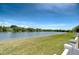 Picturesque water view from the backyard, providing a serene and peaceful environment at 1210 Harbour Blue St, Ruskin, FL 33570