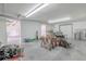 Spacious garage area with ample storage and workspace, ready for a variety of projects at 12220 Twin Branch Acres Rd, Tampa, FL 33626